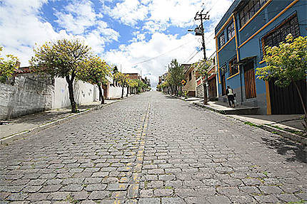 Une rue à Quito