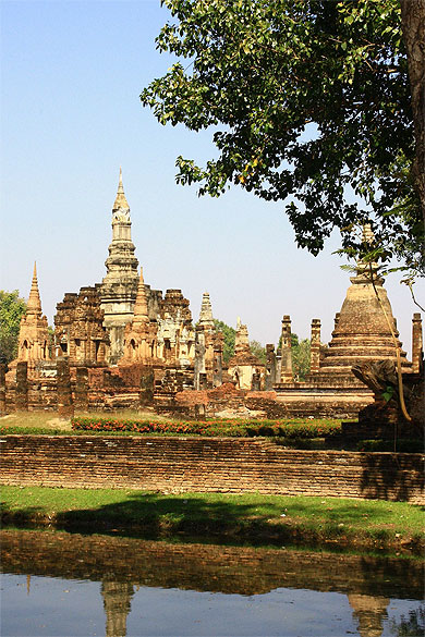 Reflets du Wat Mahatat Reflets du Wat Mahatat
