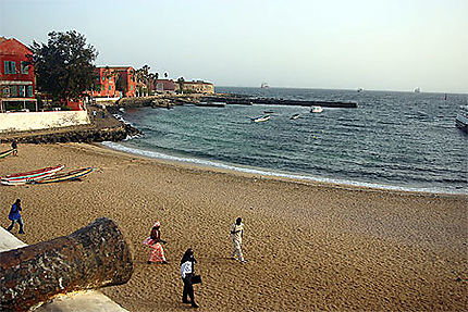 Ile de Gorée au large de Dakar 