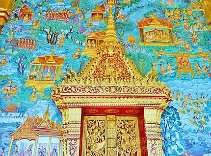 Relief du Wat  Mahathat - Louang Prabang
