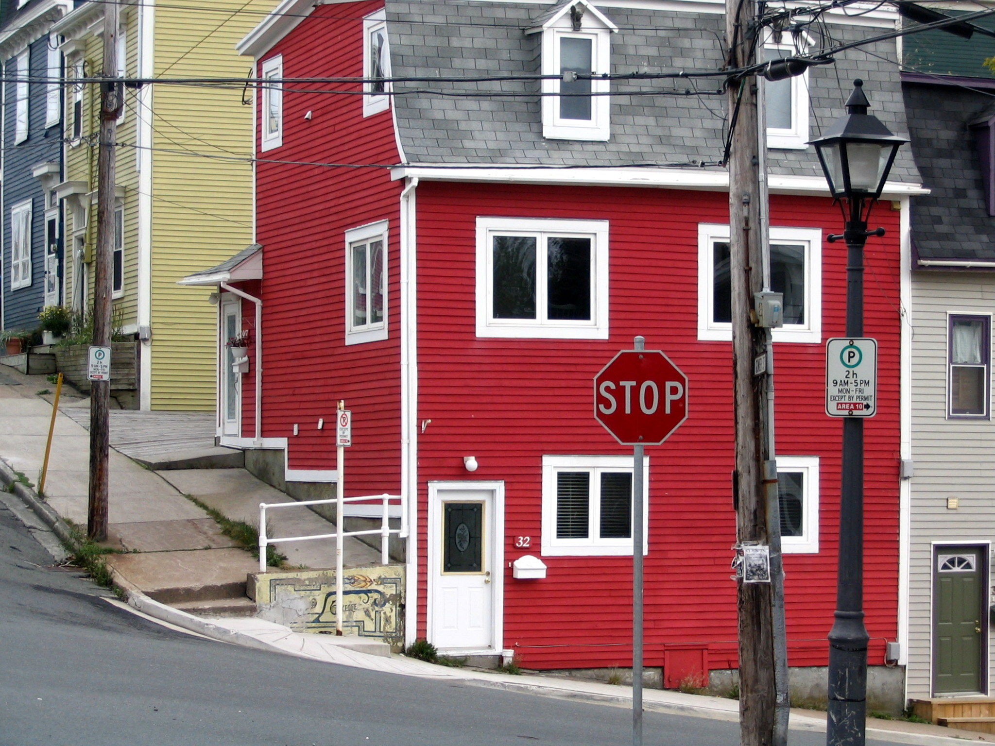 Maisons colorées de St. John's