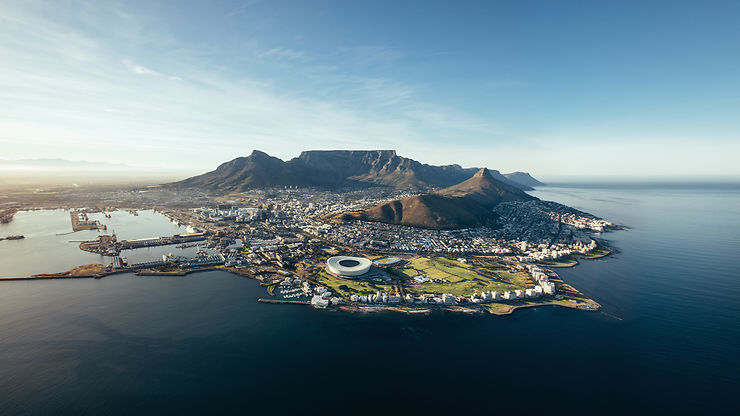 Table Bay et False Bay - Afrique du Sud