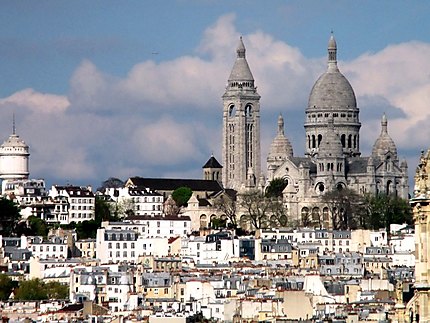 Le sacré Coeur et Montmartre