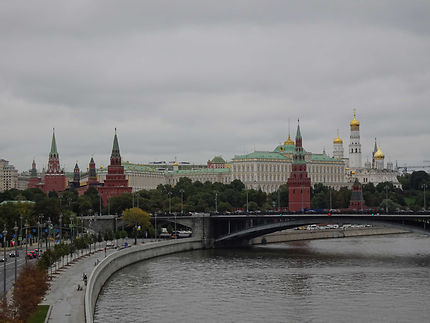 Vue sur le palais du Kremlin