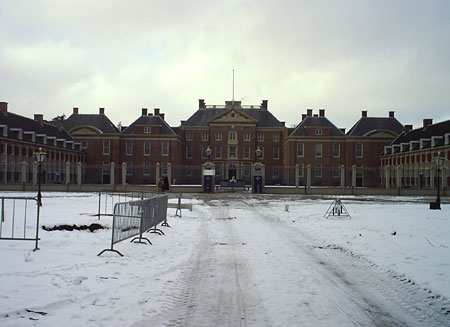 Paleis Het Loo sous la neige Paleis Het Loo sous la neige