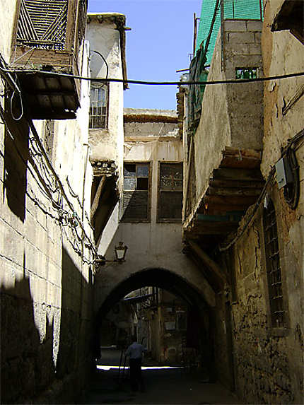 Dans la vieille ville de Damas