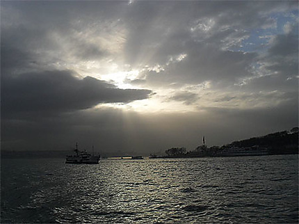 Orage sur le Bosphore