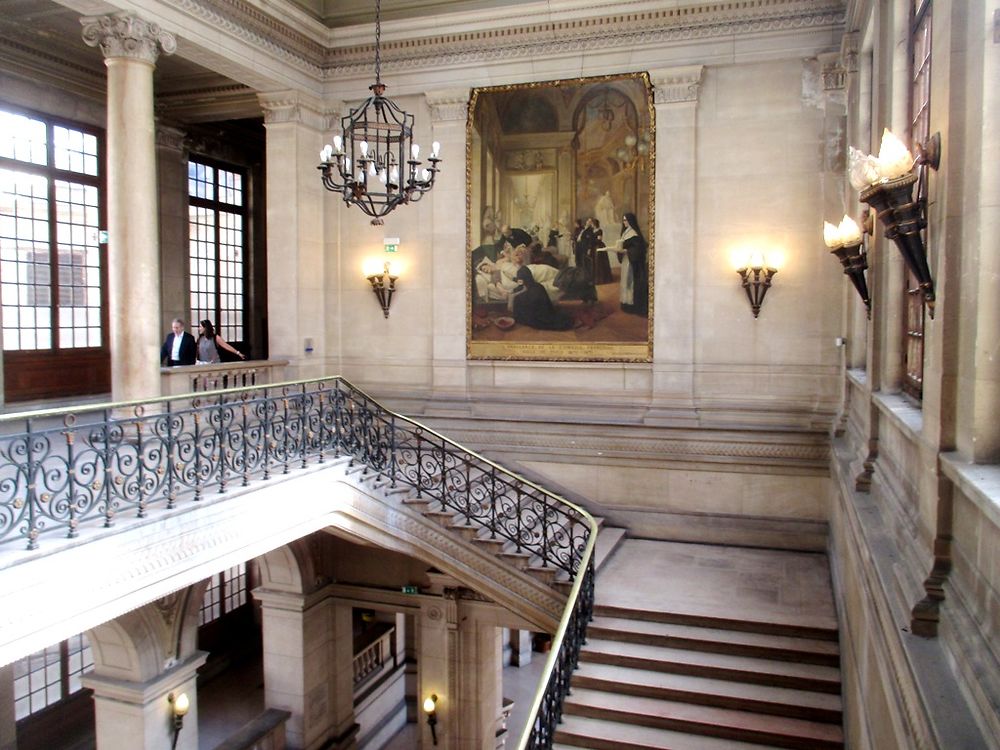 L'escalier d'honneur 