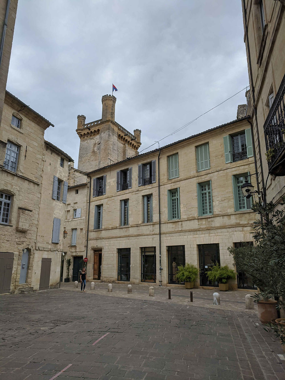 Duché vu avec du recul à Uzès