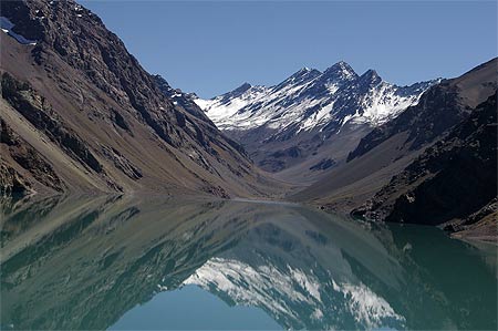 Le lac de Portillo Le lac de Portillo