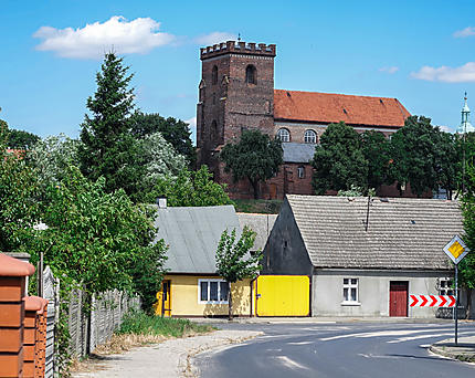 Vieille église à Pyzdry 