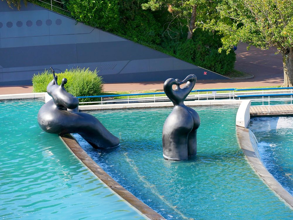 Statuettes au Parc du Futuroscope