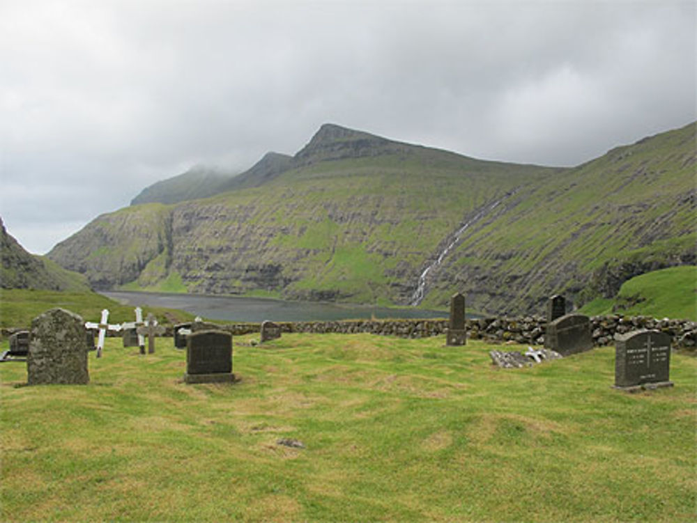 Cimetière de Saksun