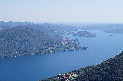 Lac d'Orta - Vue du belvédère Quarna Sopra