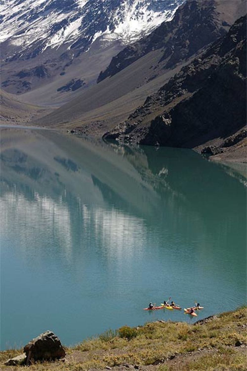 Kayak à Portillo