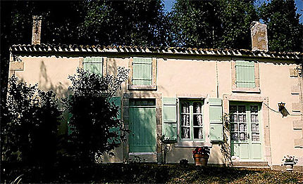 Une maison typique d'Arçais