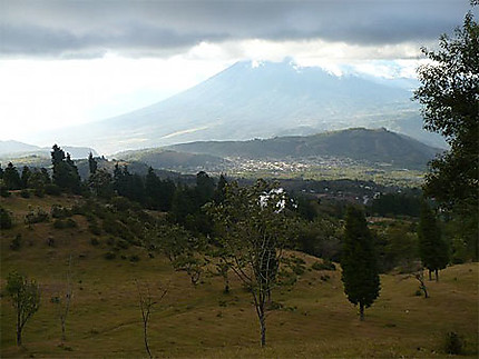 Paysages dans la région du Volcan Pacaya