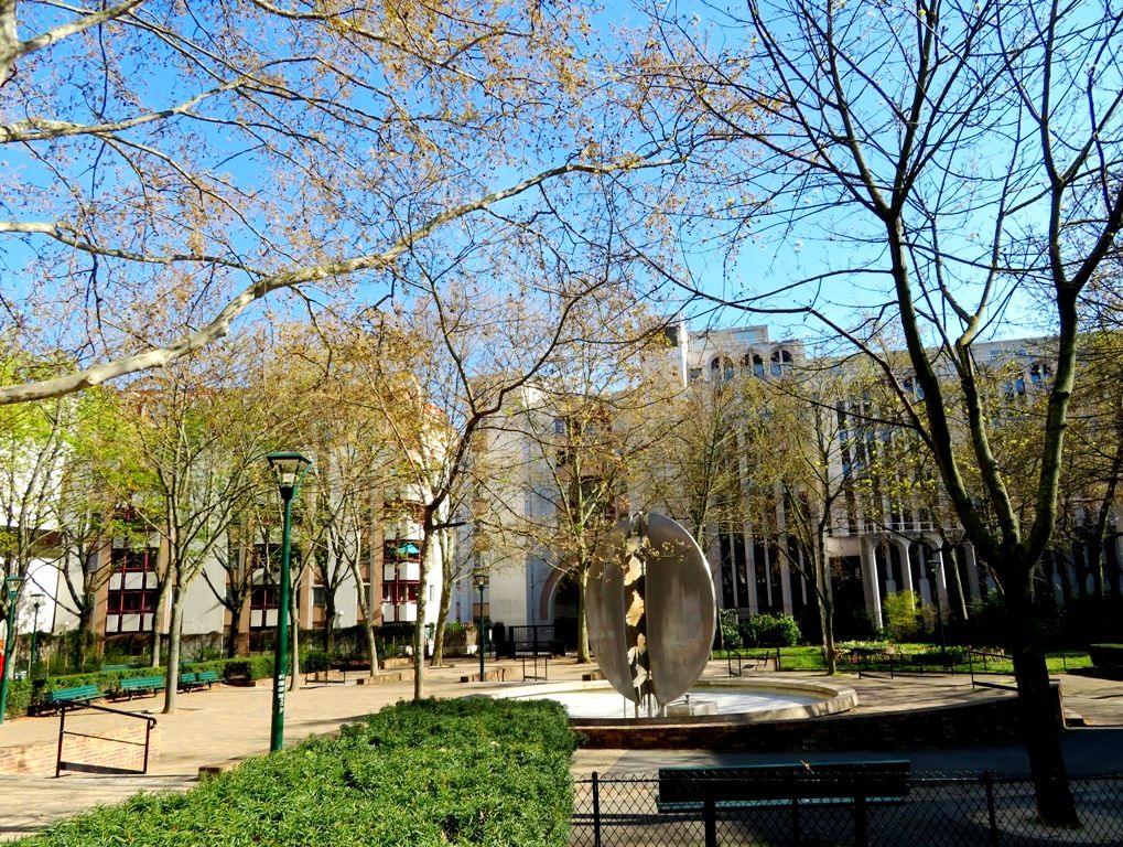Square Marcel Mouloudji, vue générale