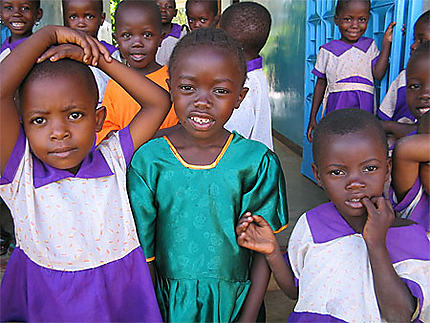 Ecole maternelle à Kibiti