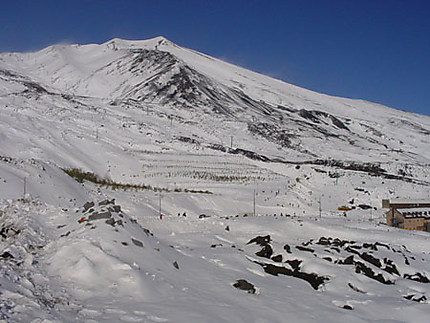 hiver sur l'Etna