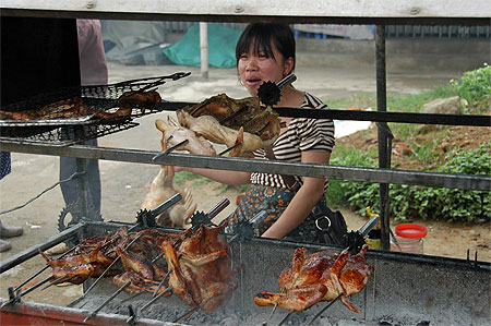 Marchande de poulet Marchande de poulet