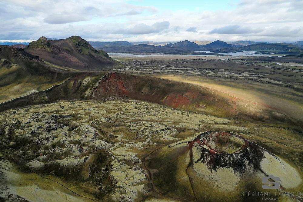 Cratère proche du Frostastaðavatn