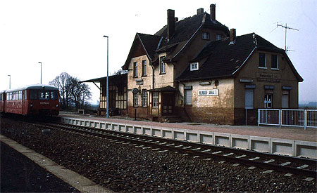 La gare de Neundorf La gare de Neundorf