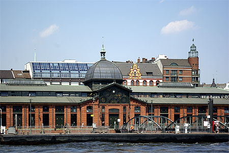 Les docks dans le quartier d'Altona Les docks dans le quartier d'Altona