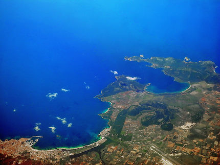 Alghero, vue aérienne