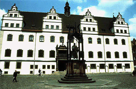 La statue de Luther La statue de Luther