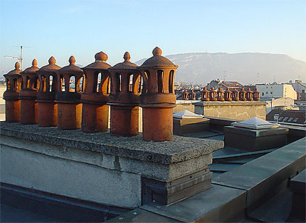Sur les toits de Genève