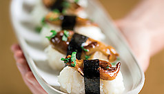 Recette de sushis de shiitakes laqu&eacute;s