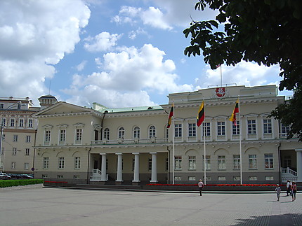 Vilnius : palais présidentiel