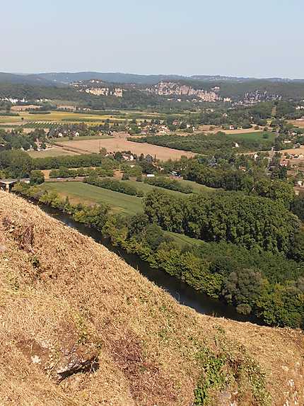 Vue panoramique depuis Domme