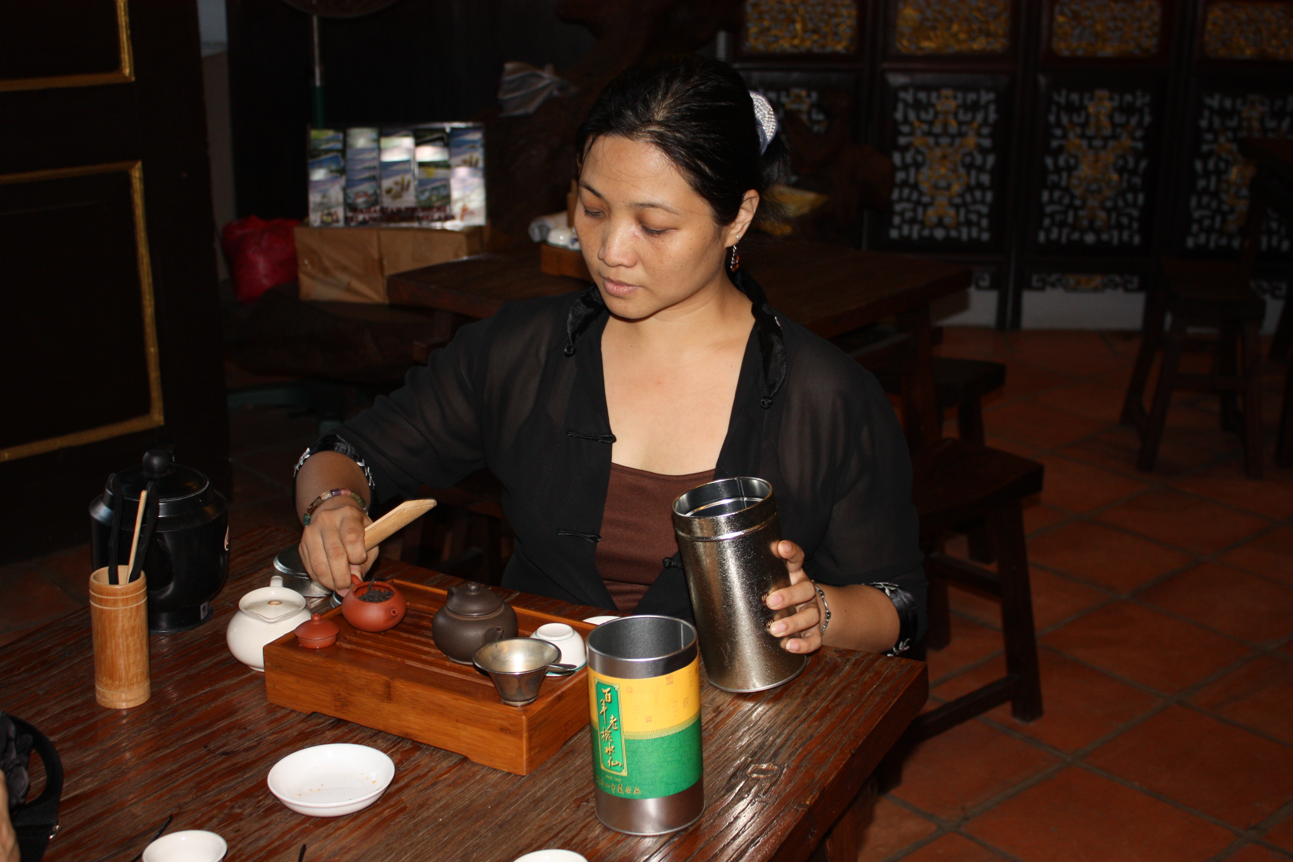 Cérémonie du thé Malacca, Malaisie Cérémonie du thé Malacca, Malaisie