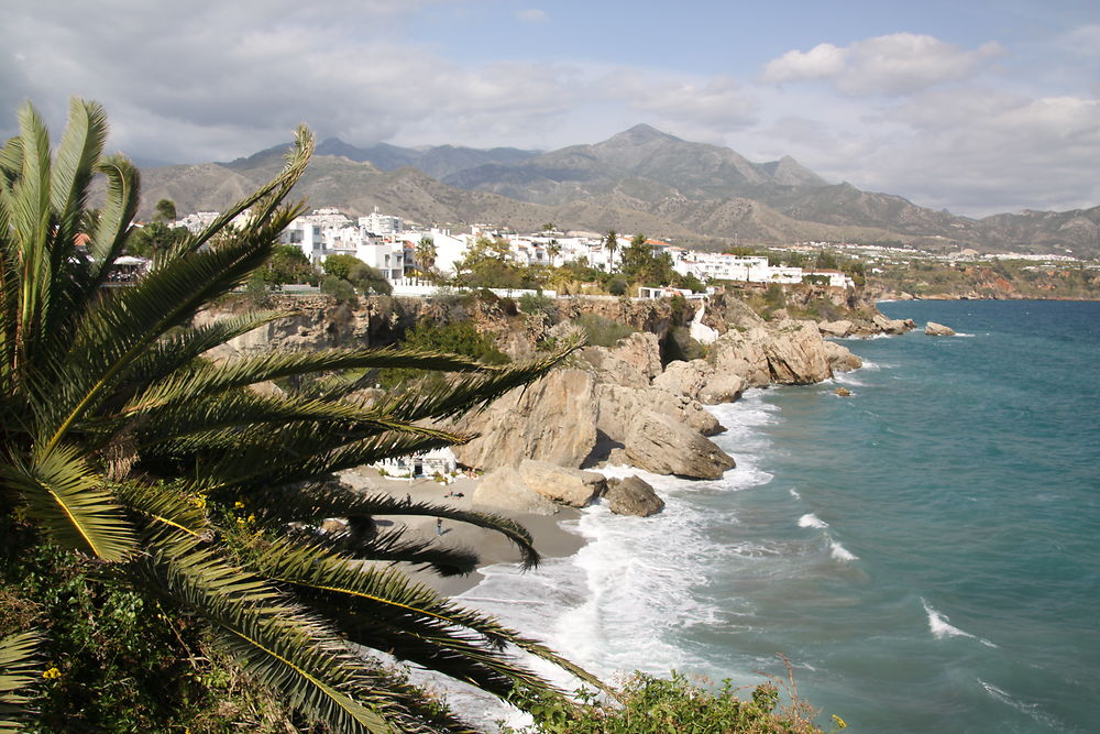 Nerja - vue de la côte est