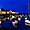 Le port de Sauzon après le coucher du soleil
