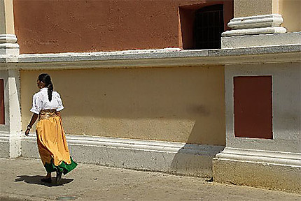Dans les rues de Cartagena colonial