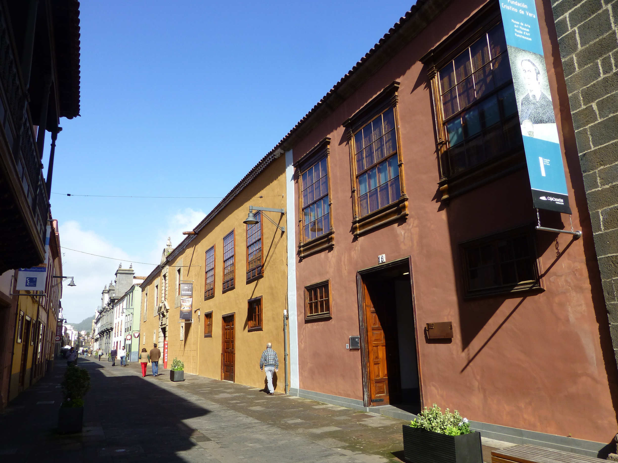 Rue colorée de San Cristóbal de La Laguna