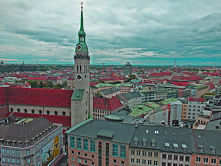 Munich vue d'en haut