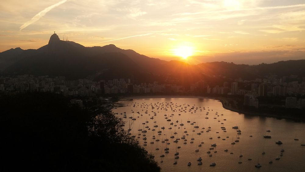 Soleil couchant, Pão de Açúcar