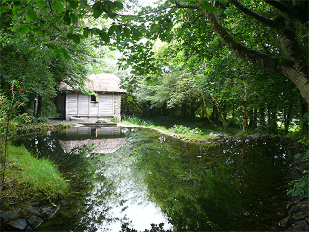 Moulin à eau au Bunratty Castle