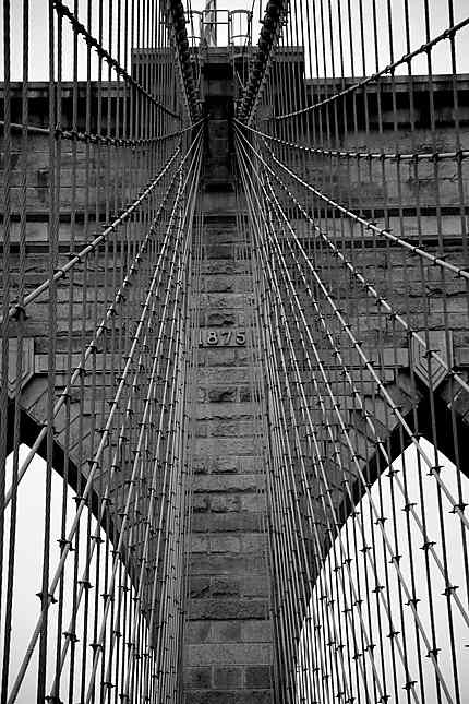 Détail du Pont de Brooklyn