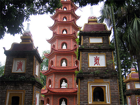 Pagode Tran Qhoc à Hanoï Pagode Tran Qhoc à Hanoï