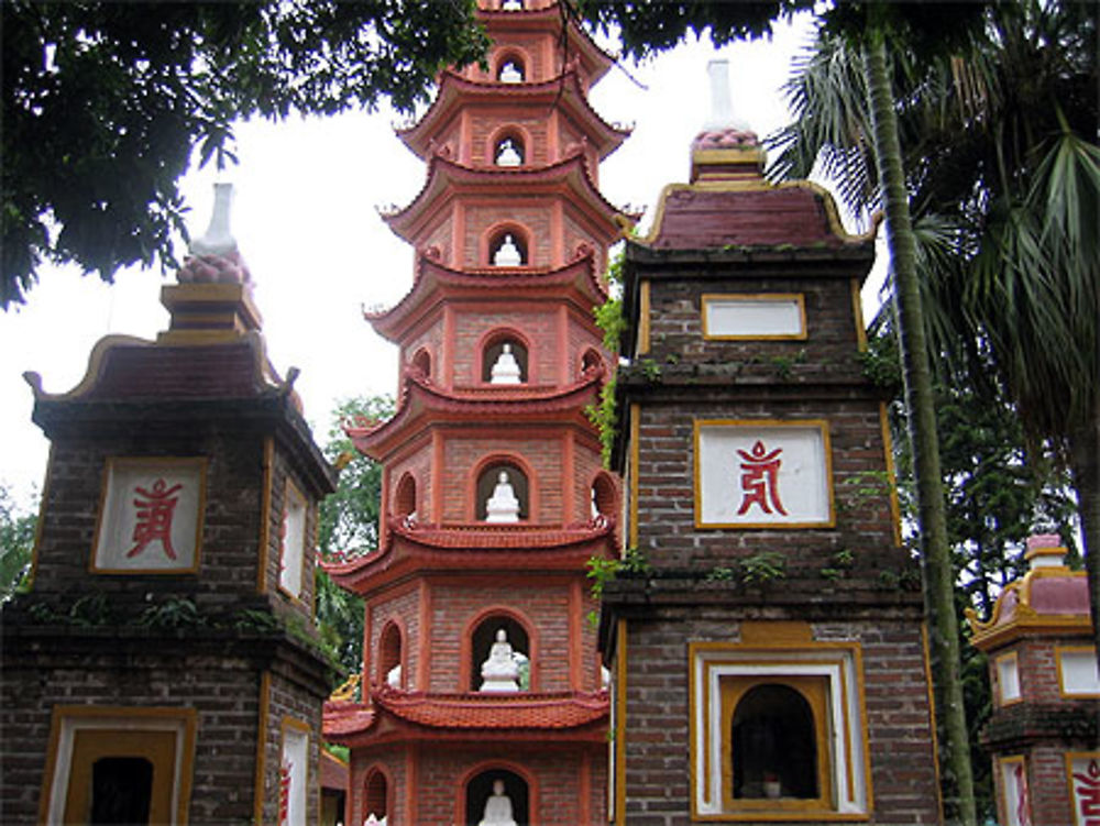 Pagode Tran Qhoc à Hanoï