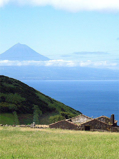 Vue sur le Pico Vue sur le Pico