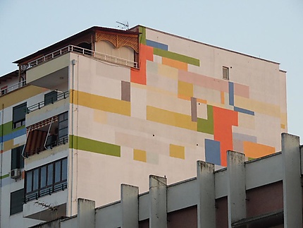 Immeuble coloré