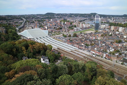 Vue panoramique de Liège