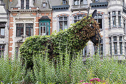 Schaerbeek - L'âne, animal emblématique de cette commune