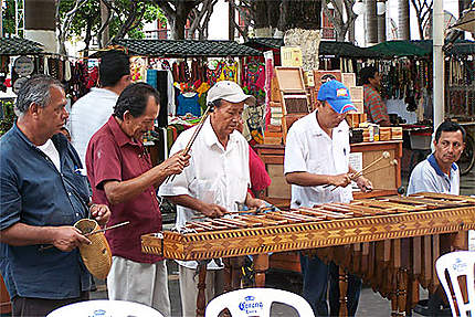 Musiciens à Puebla